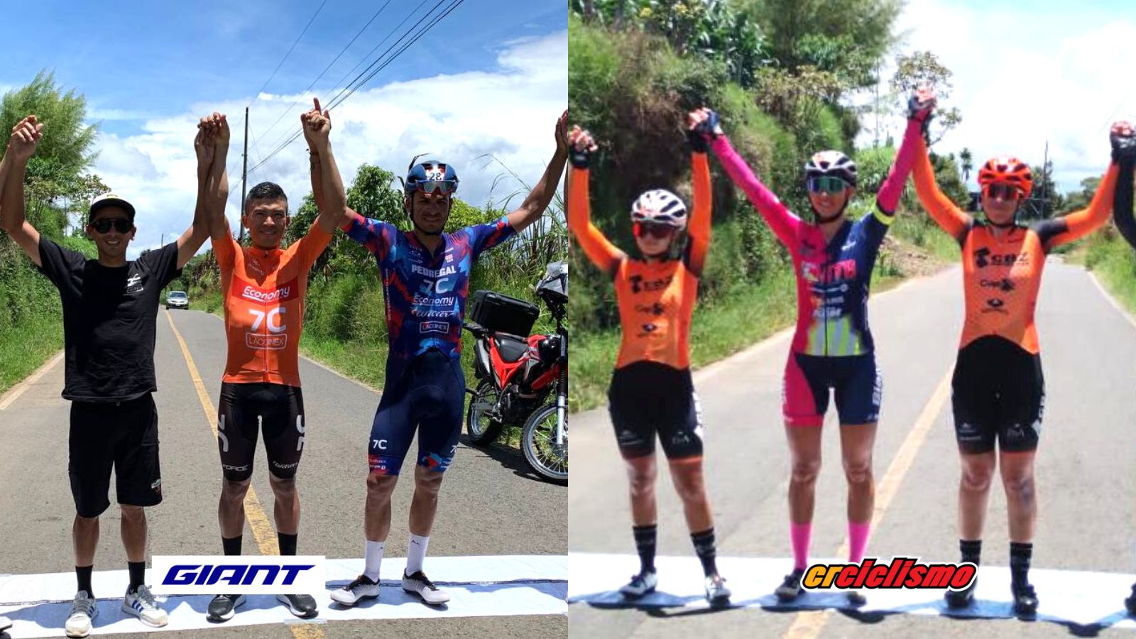 Yuliana Hernández y Leandro Varela se impusieron en Turrialba