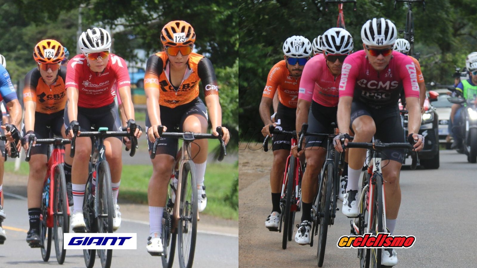Dixiana Quesada y Luis Murillo triunfaron en la segunda etapa del Tour de San Carlos