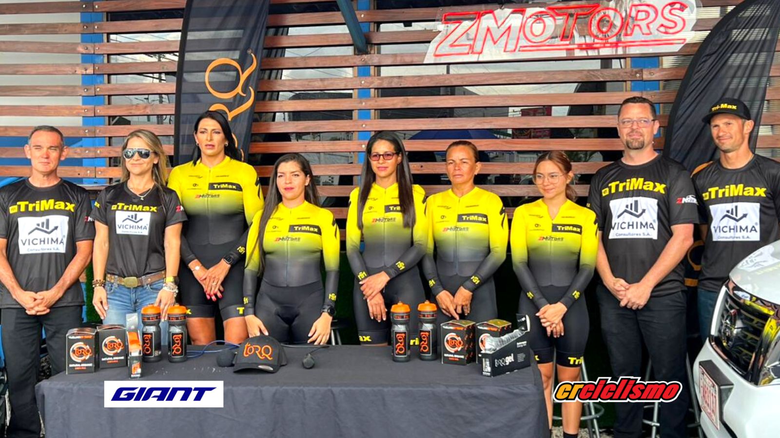 El Trimax Cycling Vichima ZMotors está listo para hacer historia
