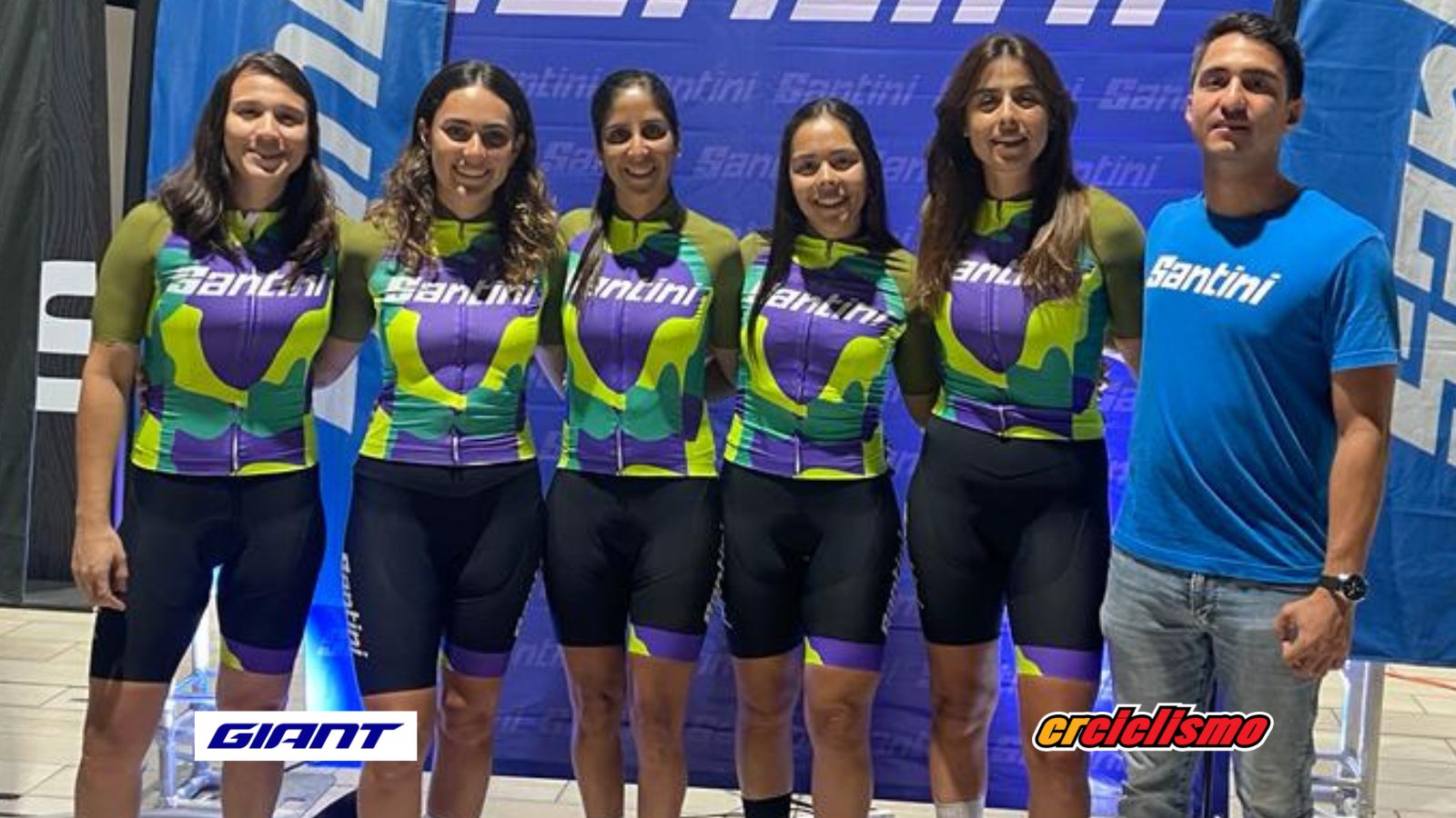 Santini presentó su equipo para la Vuelta Femenina a Costa Rica
