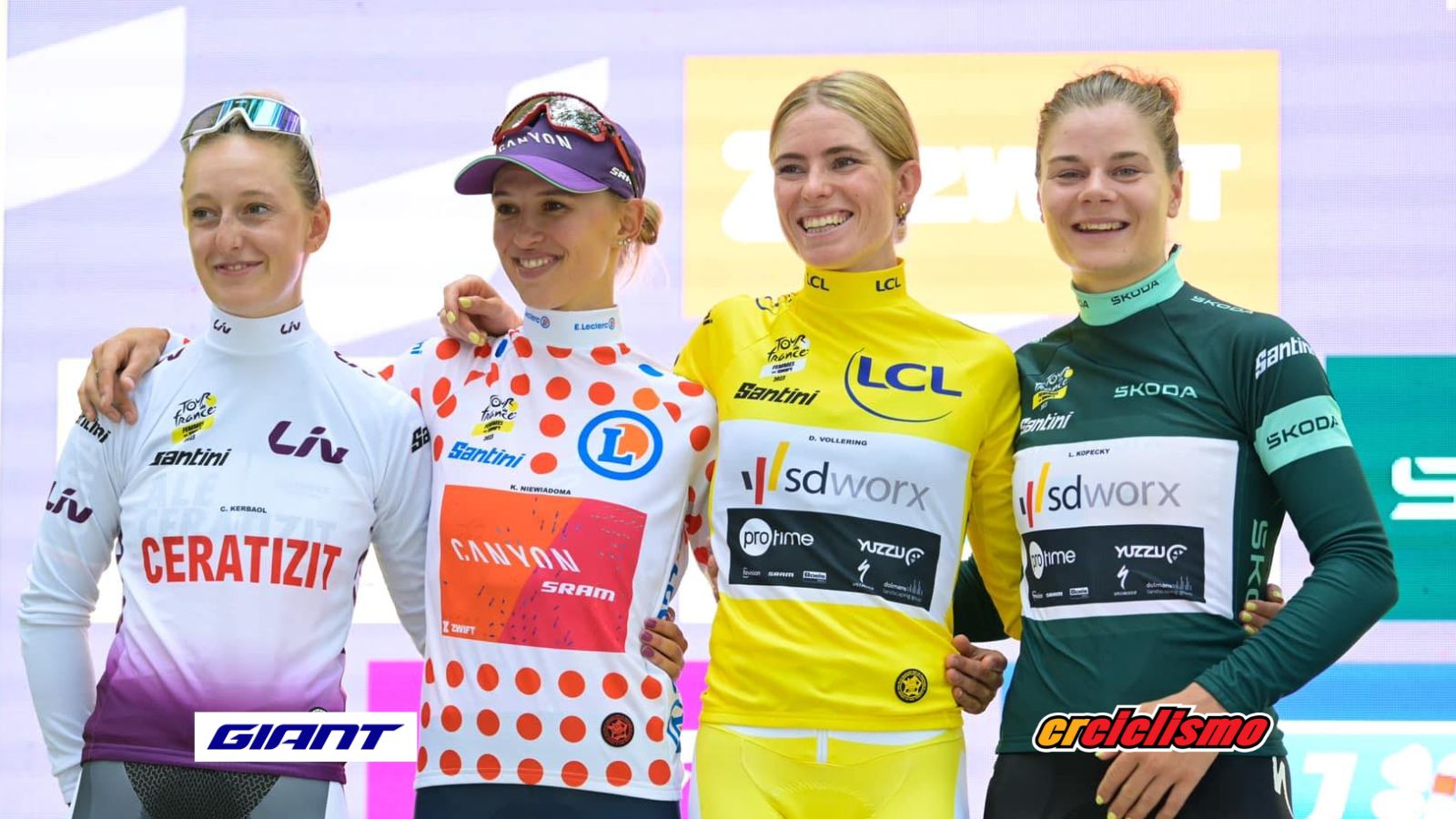 Definido el recorrido del Tour de Francia Femenino 2024