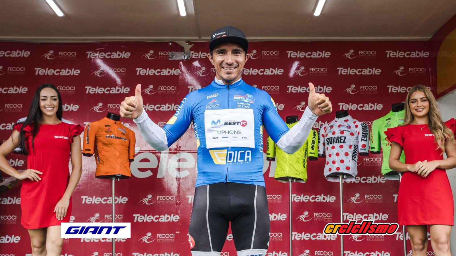 Bayron Guamá rompió la hegemonía tica en la Vuelta a Costa Rica