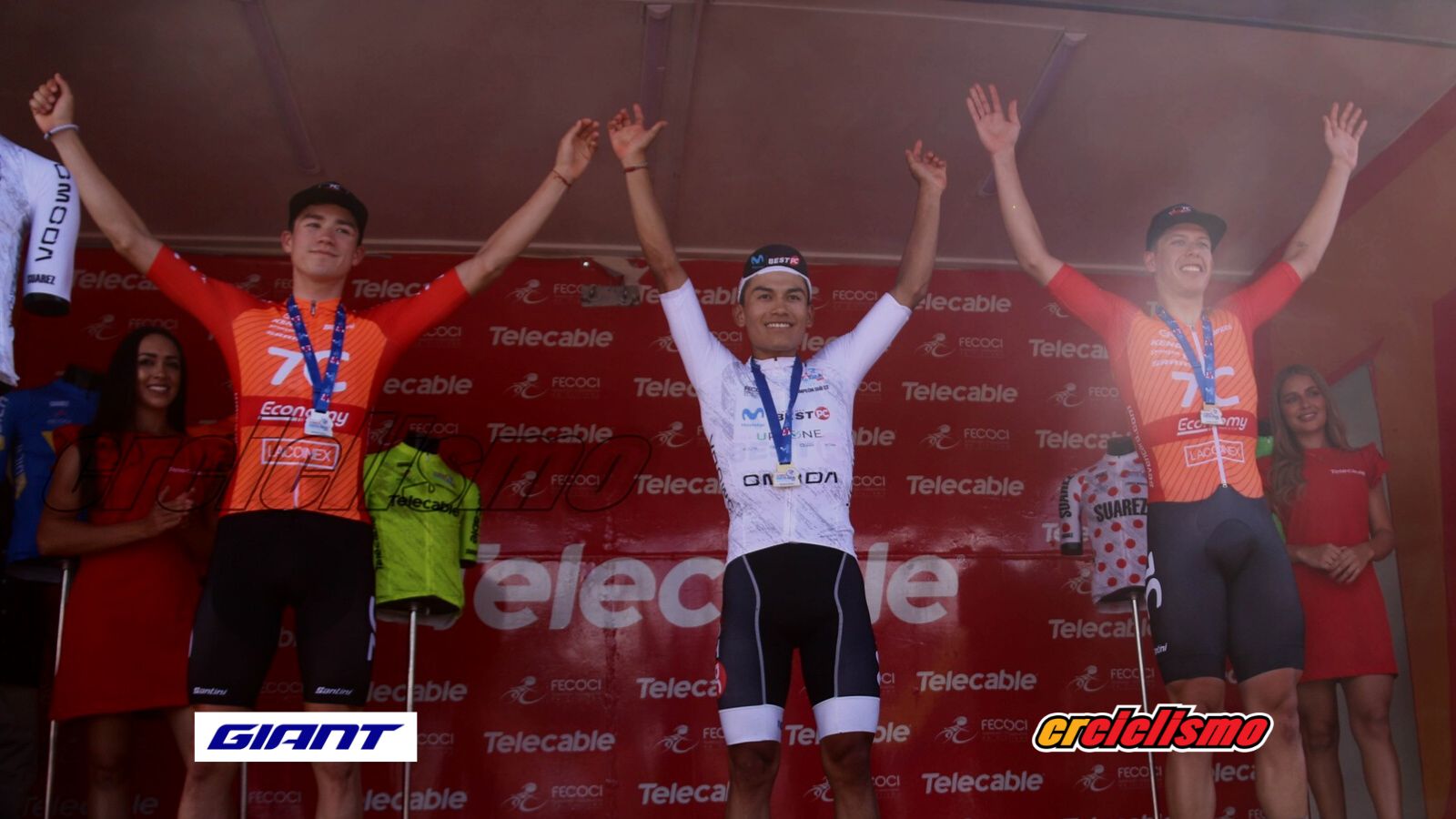 Bryan Obando: «Es mi primera vuelta y vaya forma de correrla»