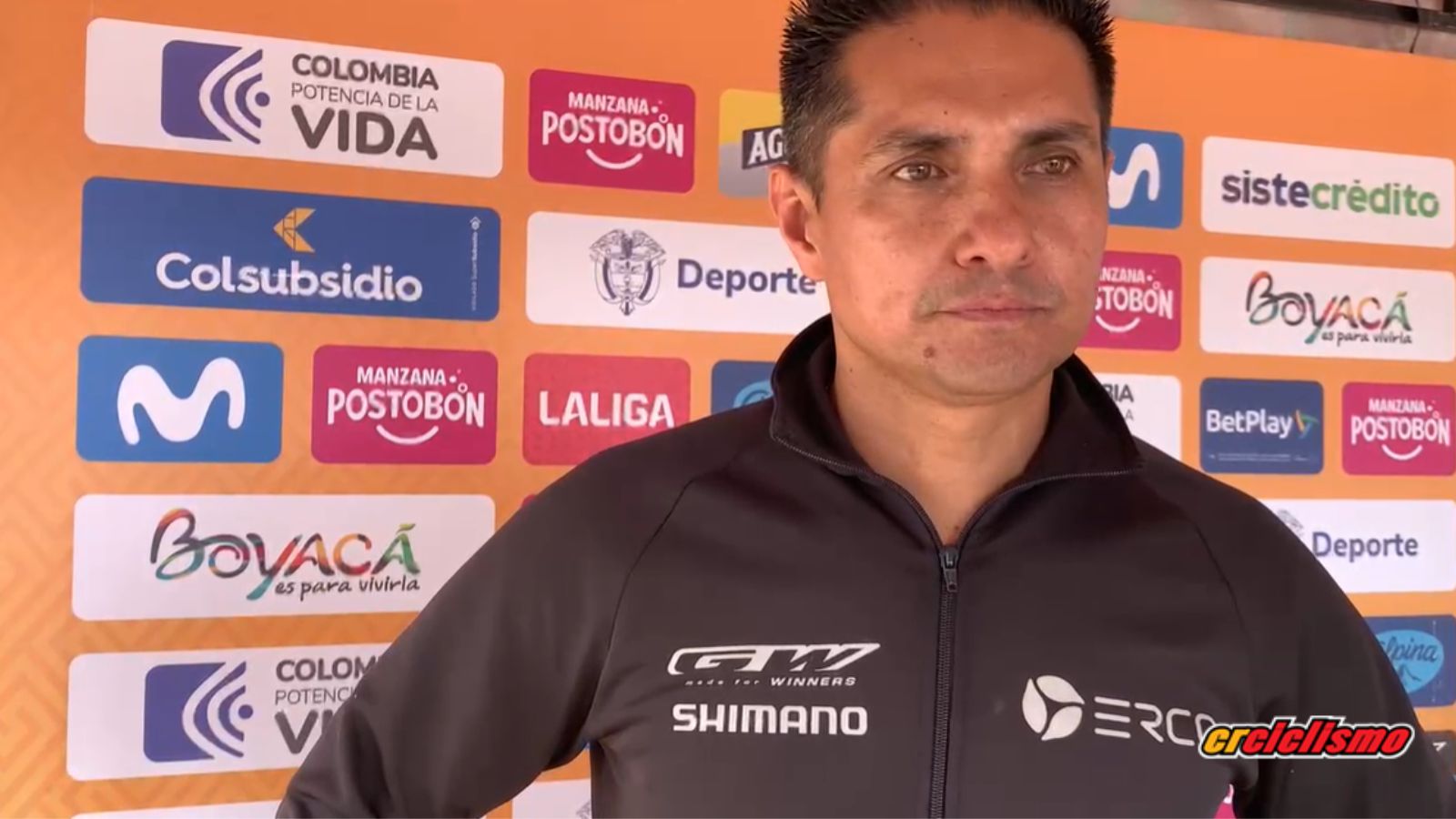Luis Cely entrenador del GW-Erco: “Ganar una etapa era uno de los objetivos del equipo”