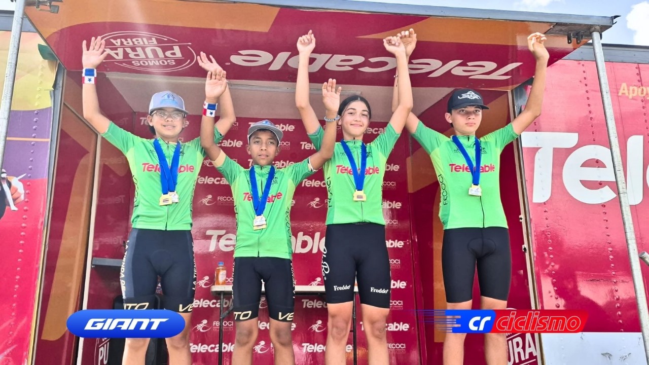 Vuelta Infantil corona a sus campeones, siendo Panamá la novedad.