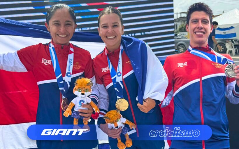 Oro, plata y bronce para Costa Rica en la contrarreloj de los Juegos Centroamericanos 2025
