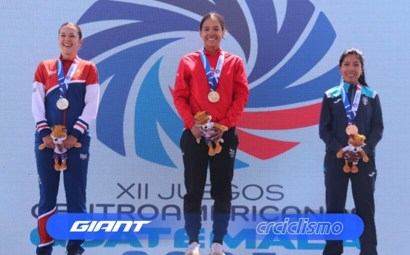 Gloriana Quesada se quedó con la medalla de plata en la ruta de los XII Juegos Centroamericanos