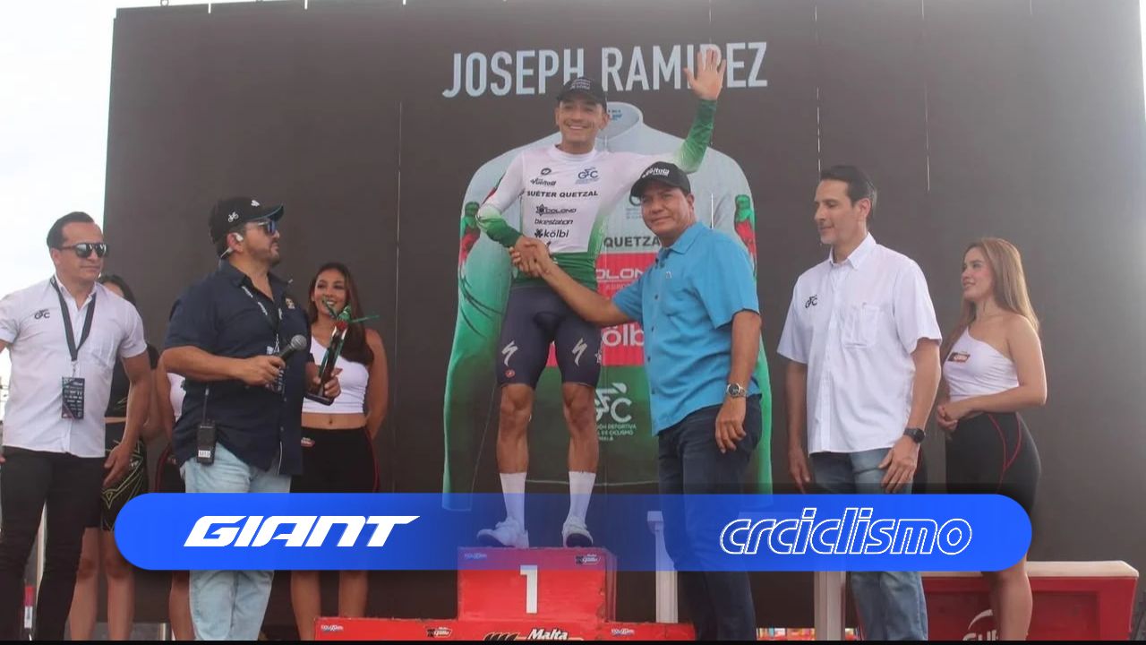 Joseph Ramírez finaliza tercero en el arranque de la Vuelta a Guatemala